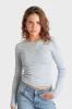 "Muse" top striped blue sold by Meet Me There