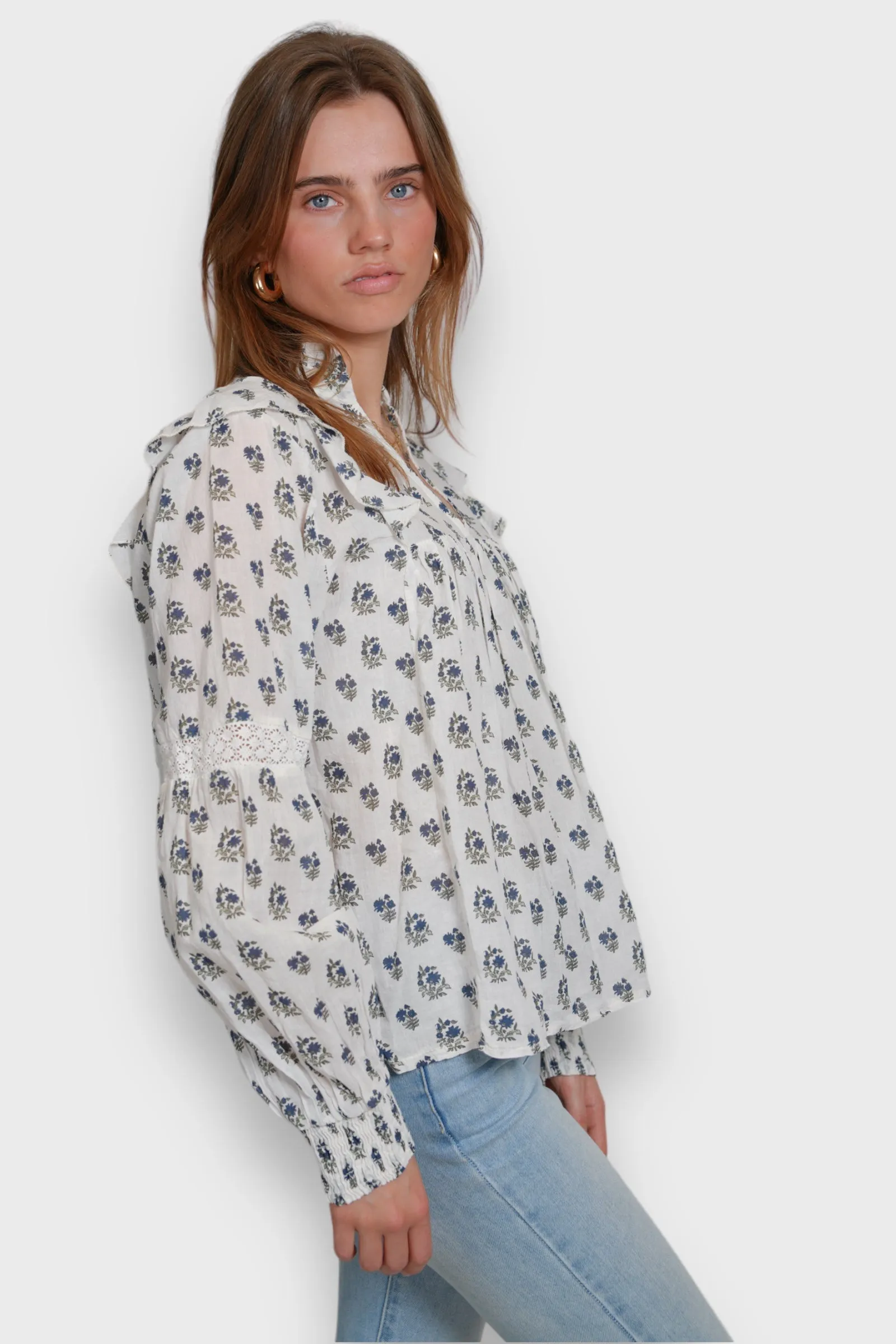 "Peony" blouse sold by Meet Me There product image thumbnail 3