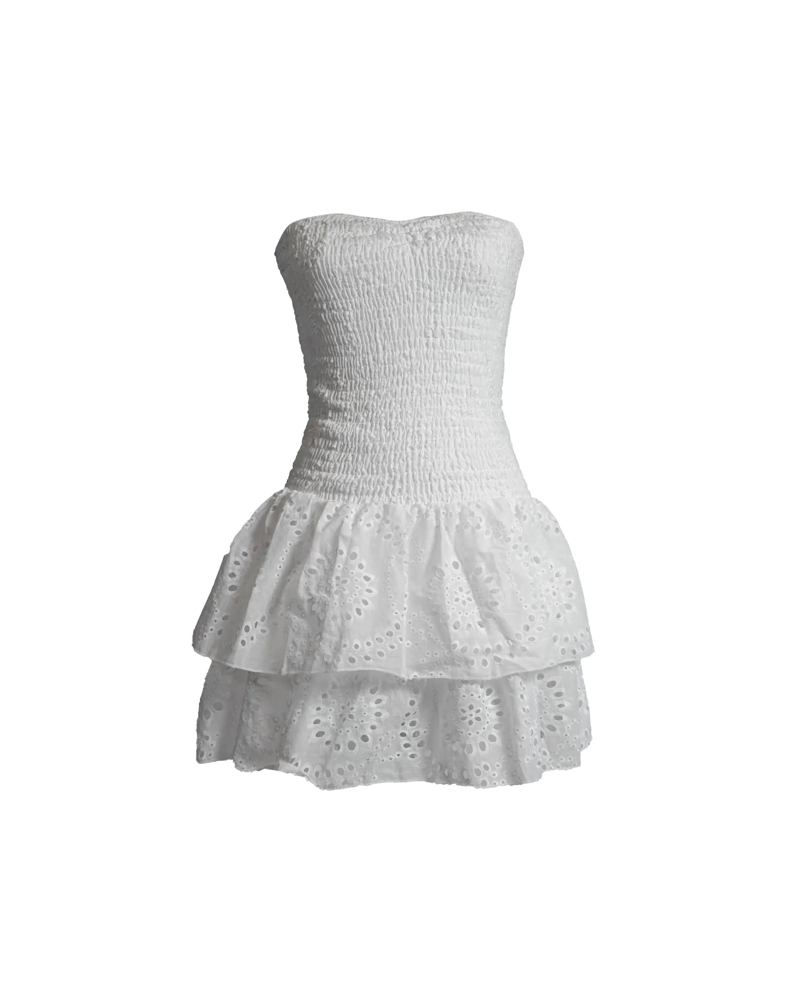 "Night out" dress white sold by Meet Me There product image thumbnail 4