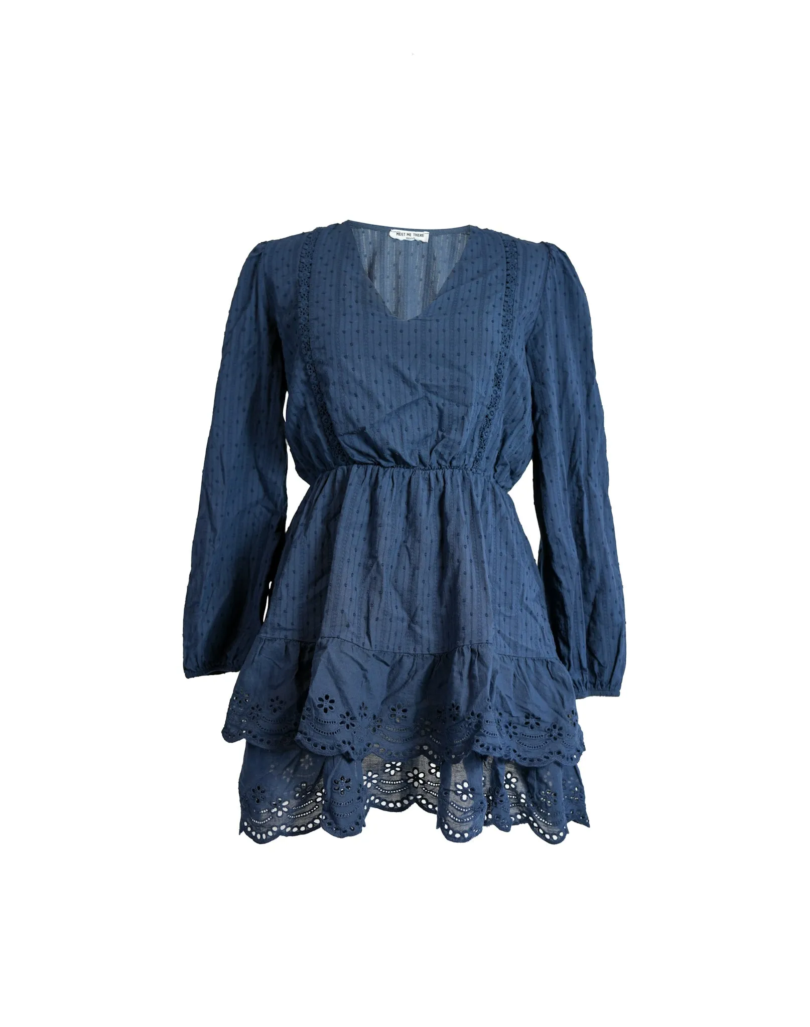 "Olivia" dress navy sold by Meet Me There product image thumbnail 3