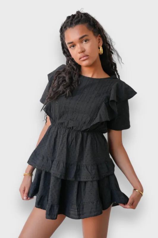 "Mallorca" dress black sold by Meet Me There