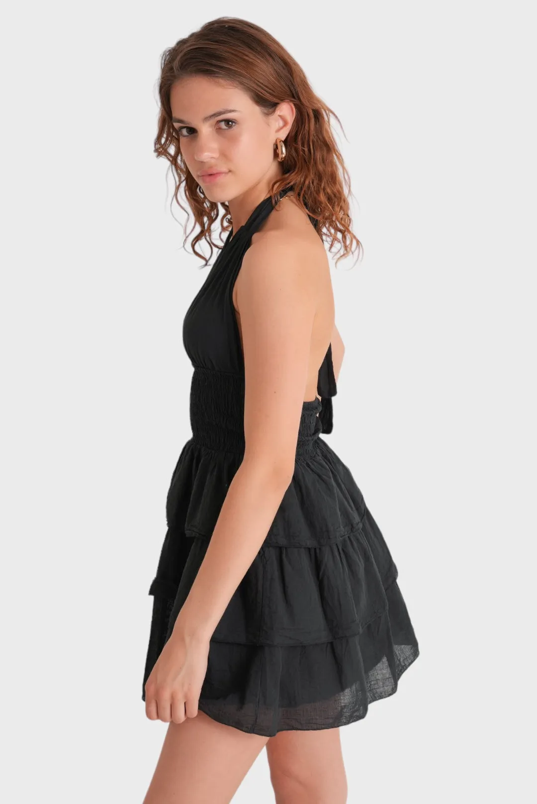 "Sofia" dress black sold by Meet Me There product image thumbnail 3