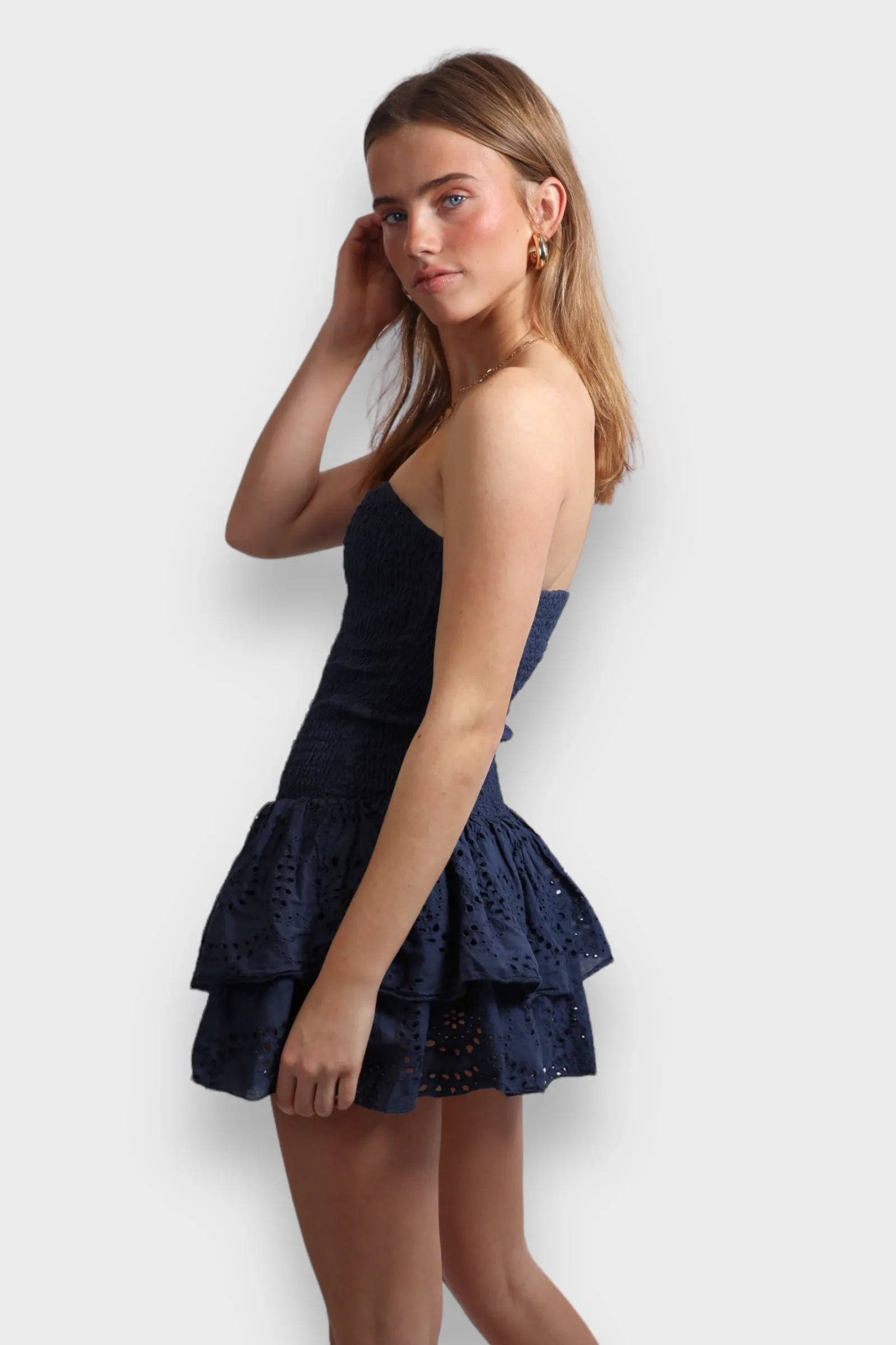 "Night out" dress navy sold by Meet Me There product image thumbnail 2