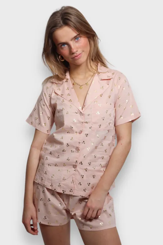 "Cherry" pyjama sold by Meet Me There