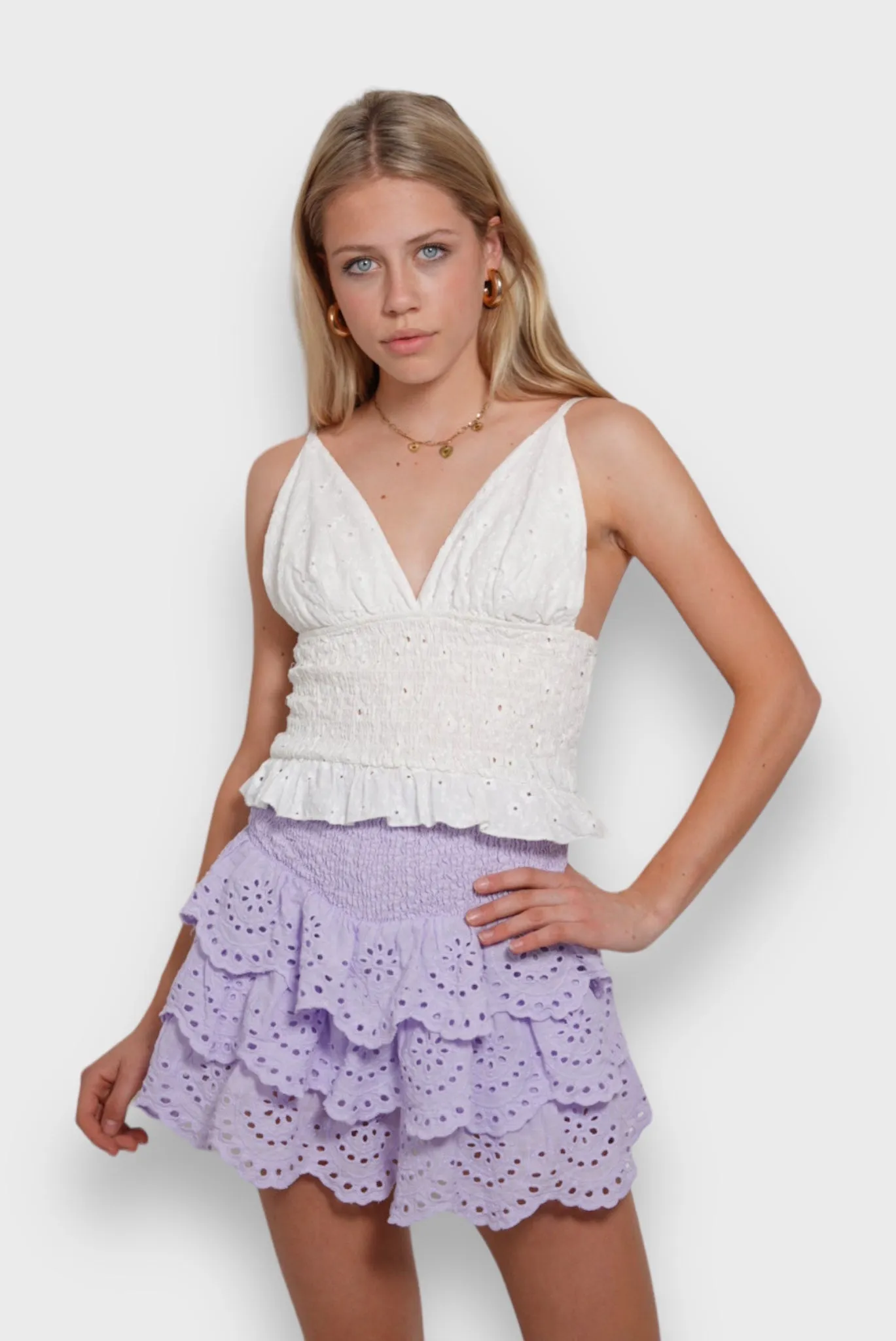 "Cancun" skirt lila sold by Meet Me There product image thumbnail 3