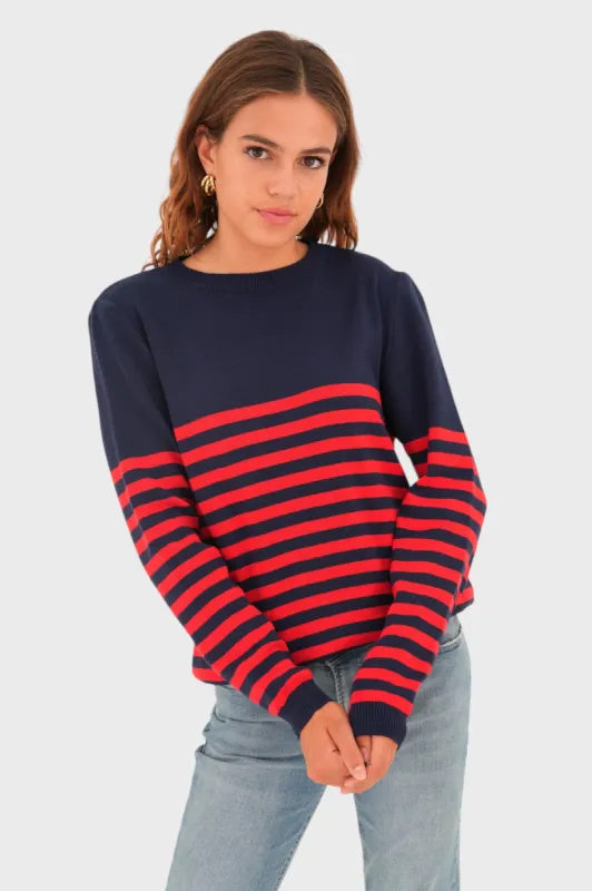 "Sweden" sweater red sold by Meet Me There