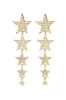 "Sparkly stars" earrings gold sold by Meet Me There