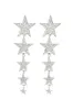 "Sparkly stars" earrings silver sold by Meet Me There