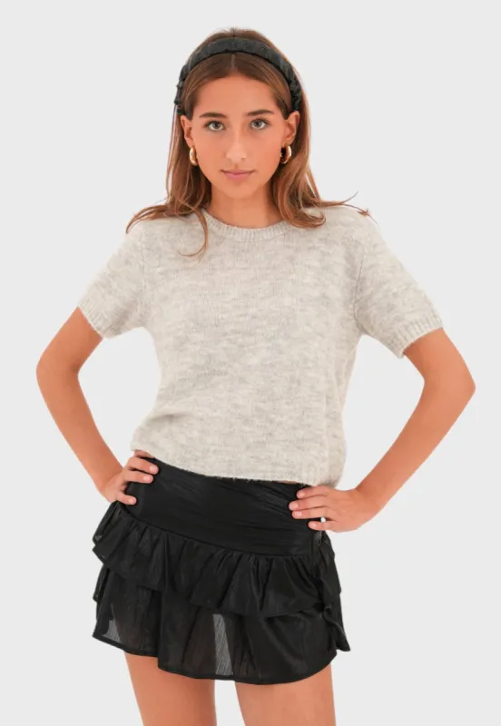 "Starlit" skirt black sold by Meet Me There