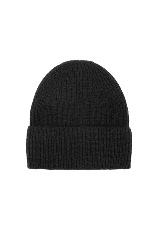 "Autumn" beanie black sold by Meet Me There