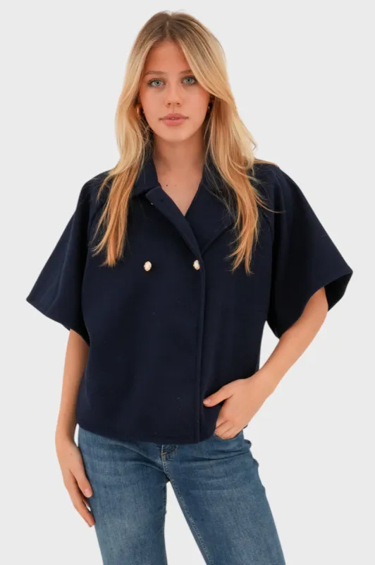 "Celine" jacket navy sold by Meet Me There