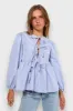 "Angel" blouse striped sold by Meet Me There