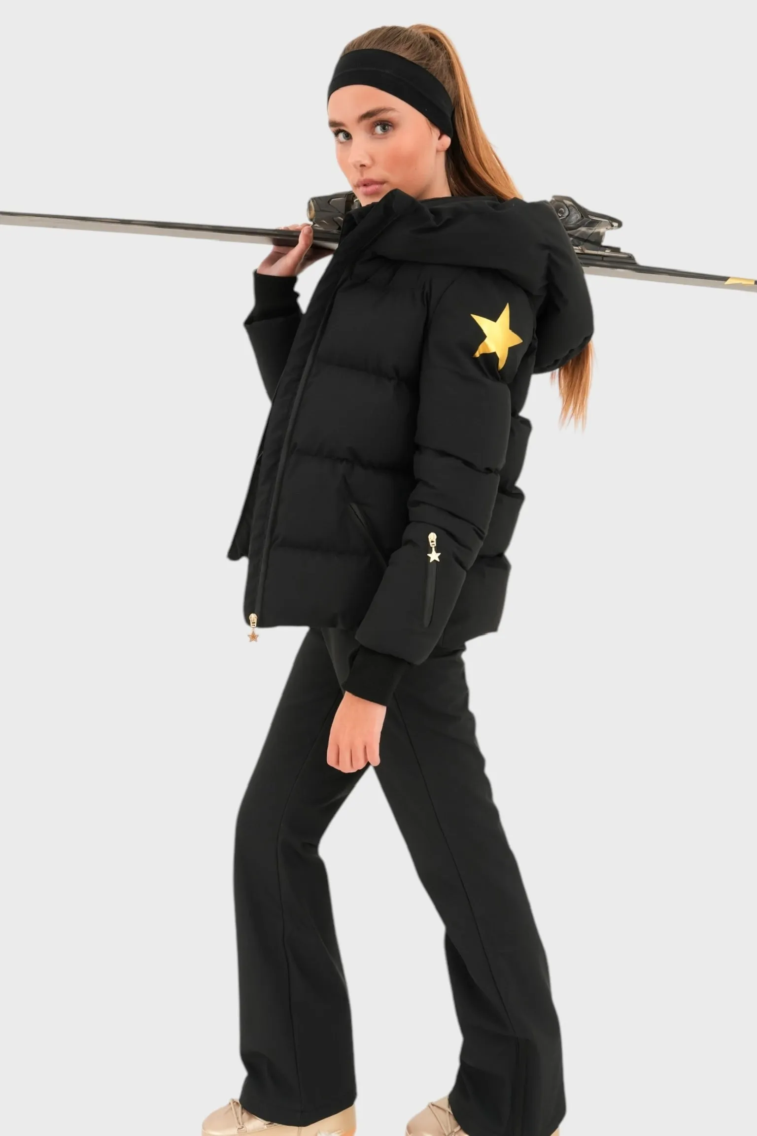 "Snowfall" ski pants black sold by Meet Me There product image thumbnail 5