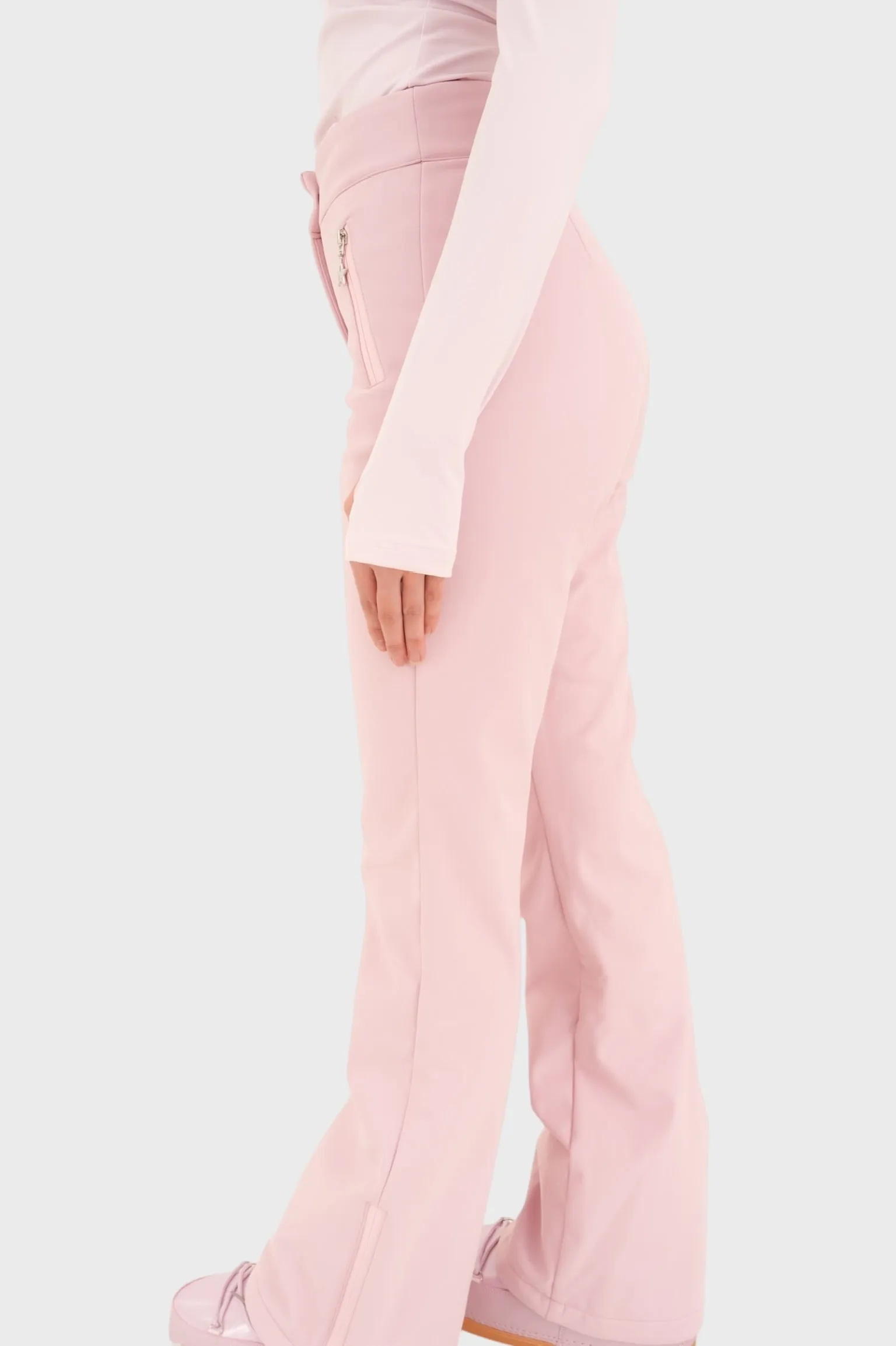 "Snowfall" ski pants pink sold by Meet Me There product image thumbnail 2