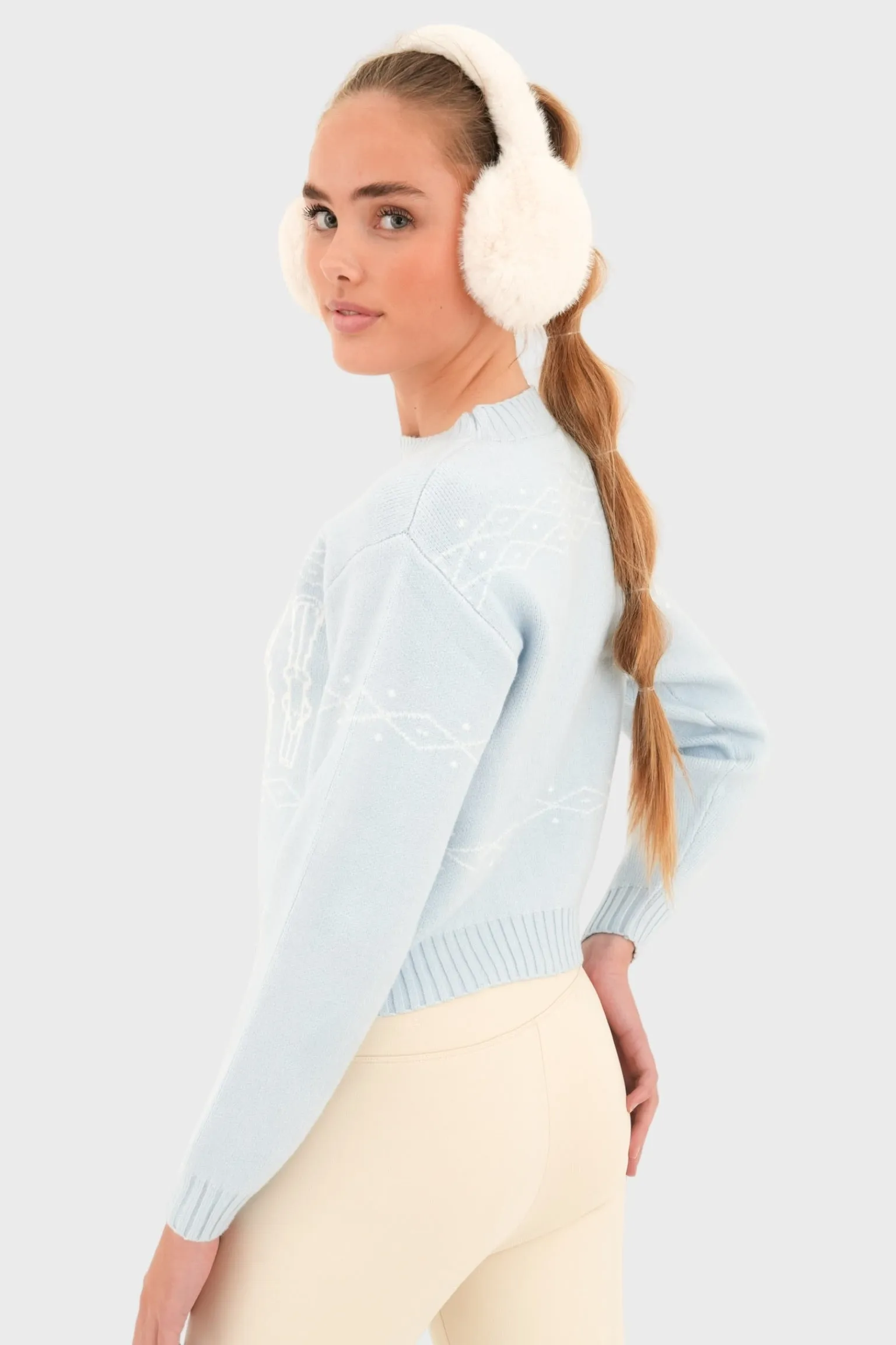 "Apres ski" sweater blue sold by Meet Me There product image thumbnail 2