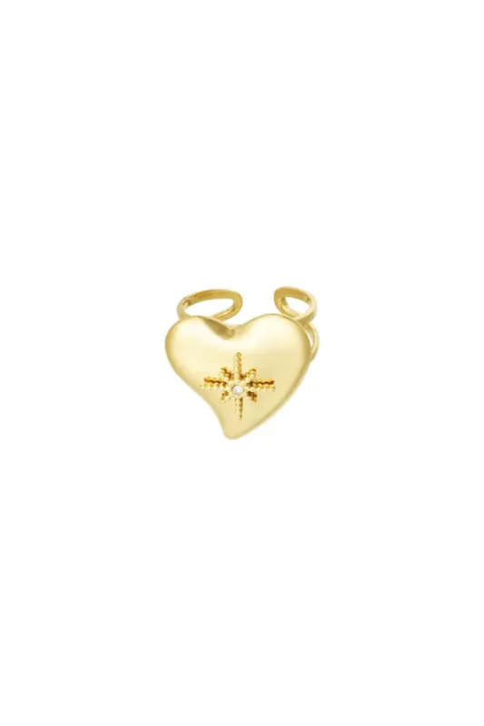 "Sparkling heart" ring sold by Meet Me There