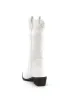 "Cowboy" boots white sold by Meet Me There