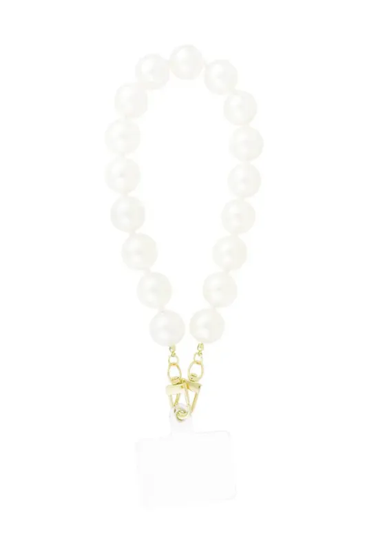 "Big pearls" phone cord sold by Meet Me There