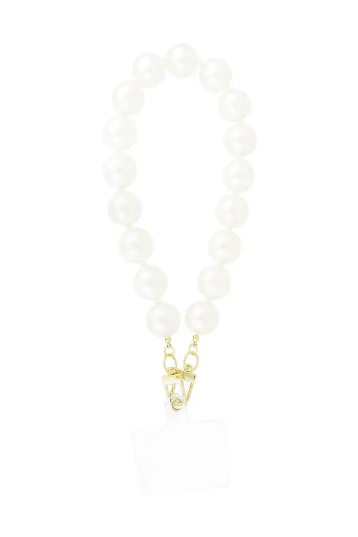 "Big pearls" phone cord sold by Meet Me There