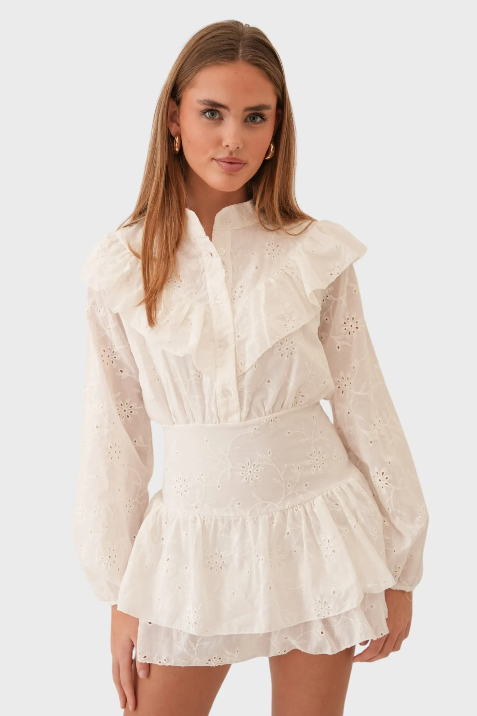 "Toscane" dress white sold by Meet Me There product image thumbnail 2