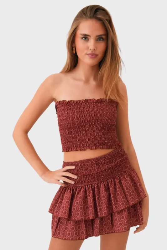 "Aruba" tube top sold by Meet Me There