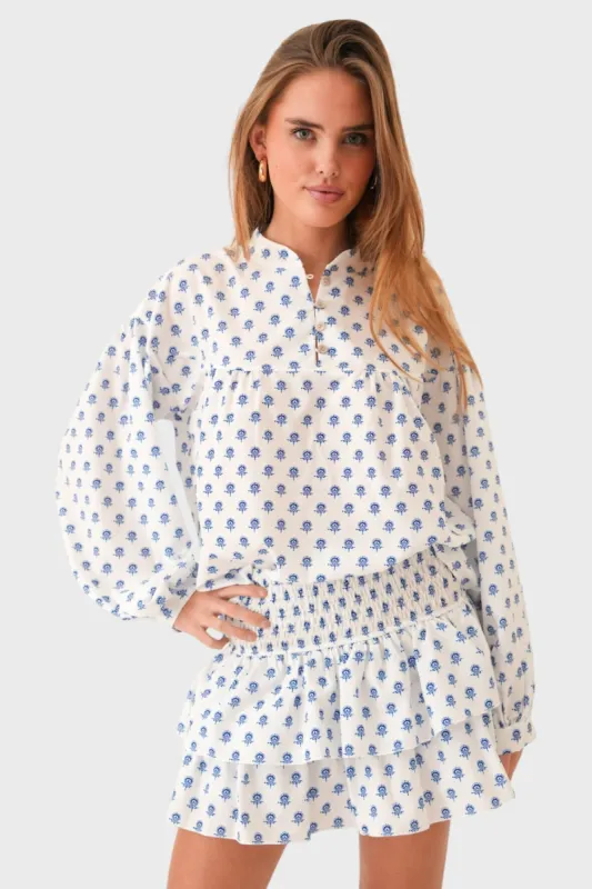 "Porto" blouse sold by Meet Me There
