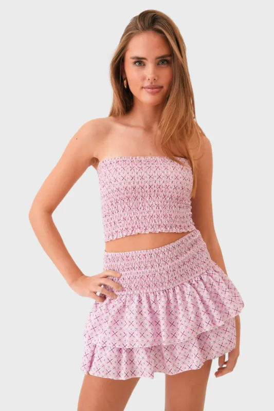 "Java" tube top sold by Meet Me There
