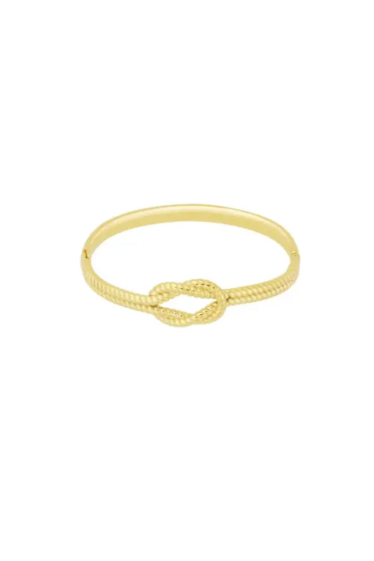 "Knotted" bangle bracelet sold by Meet Me There