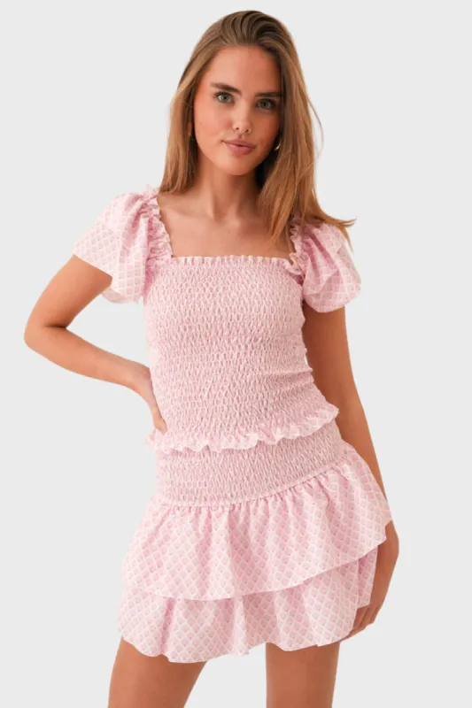 "Sicily" ruffle top sold by Meet Me There