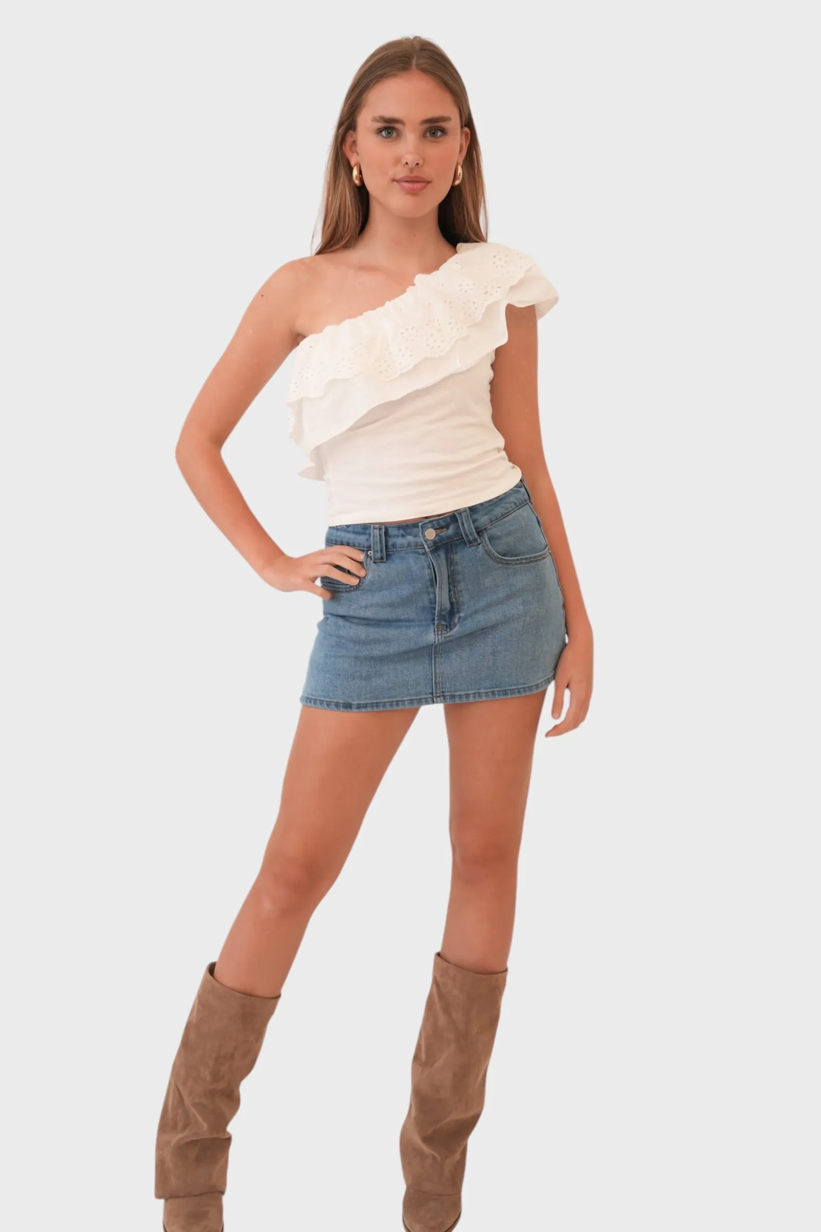 "Suede" boots taupe sold by Meet Me There product image thumbnail 2