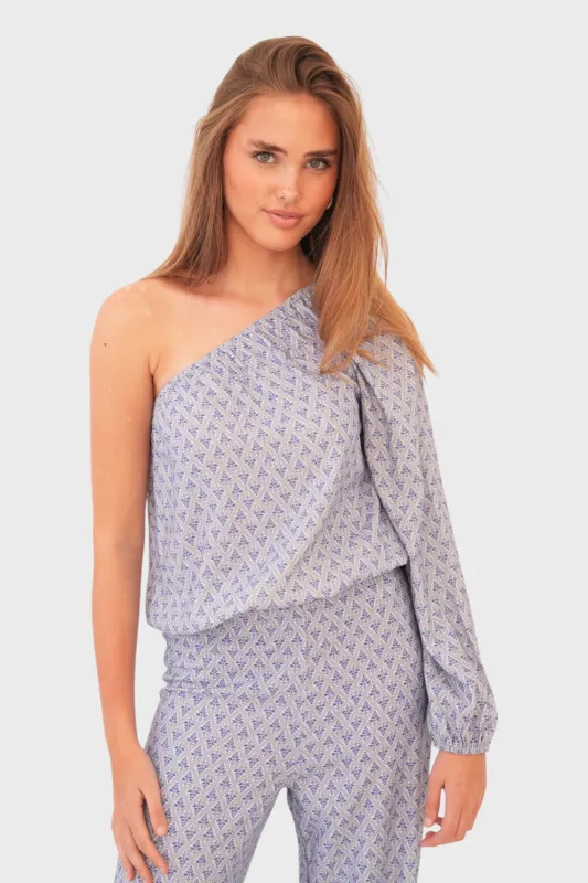 "Bali" top blue sold by Meet Me There