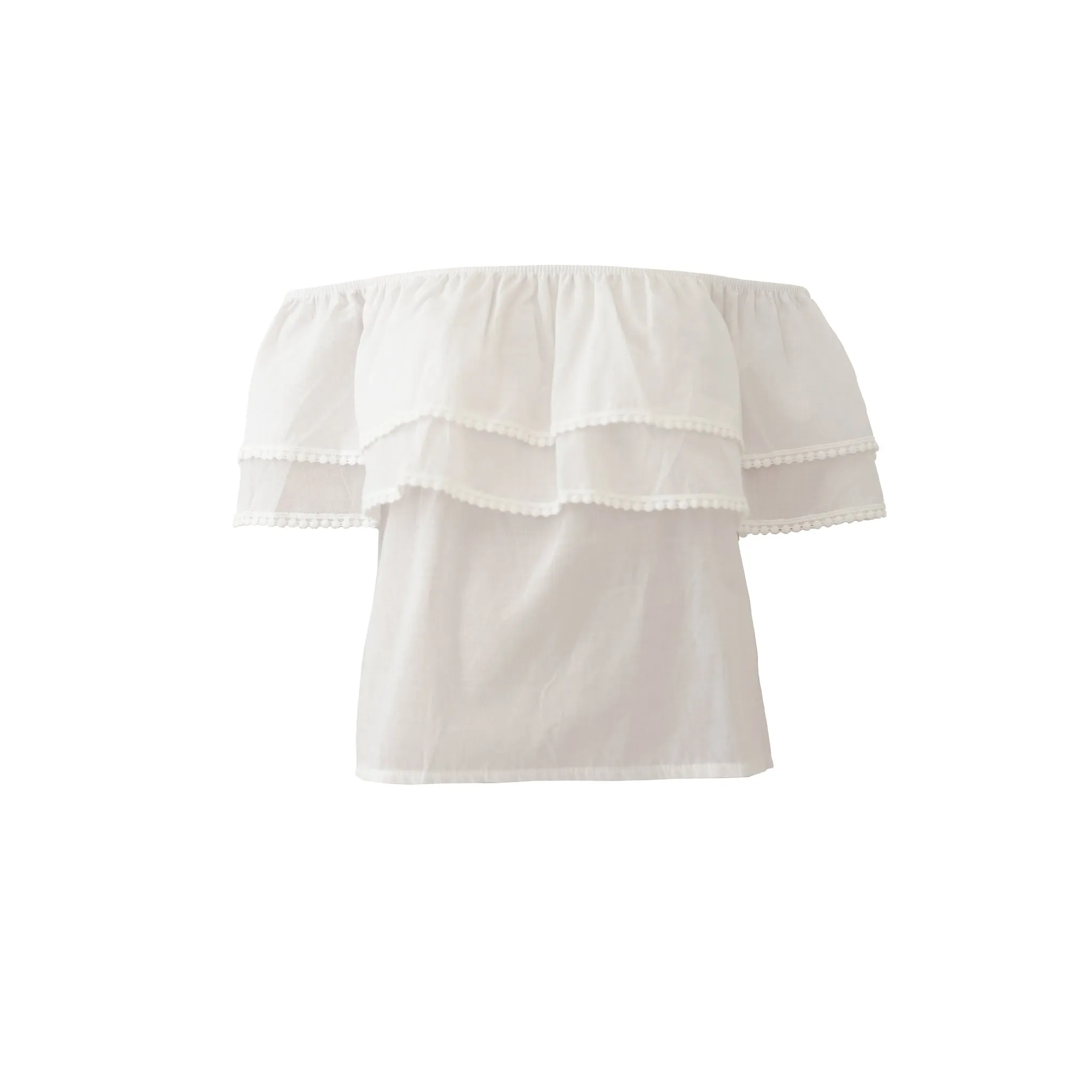 "Como" blouse white sold by Meet Me There product image thumbnail 4