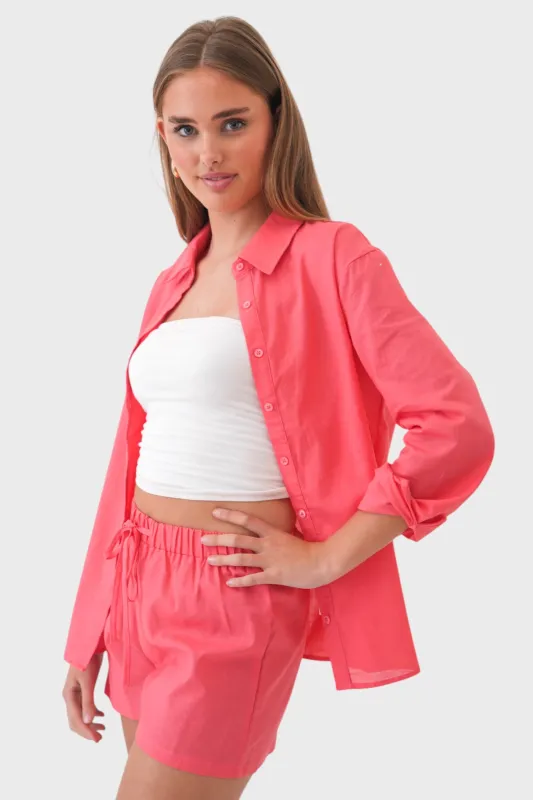 "Costa rica" short coral sold by Meet Me There