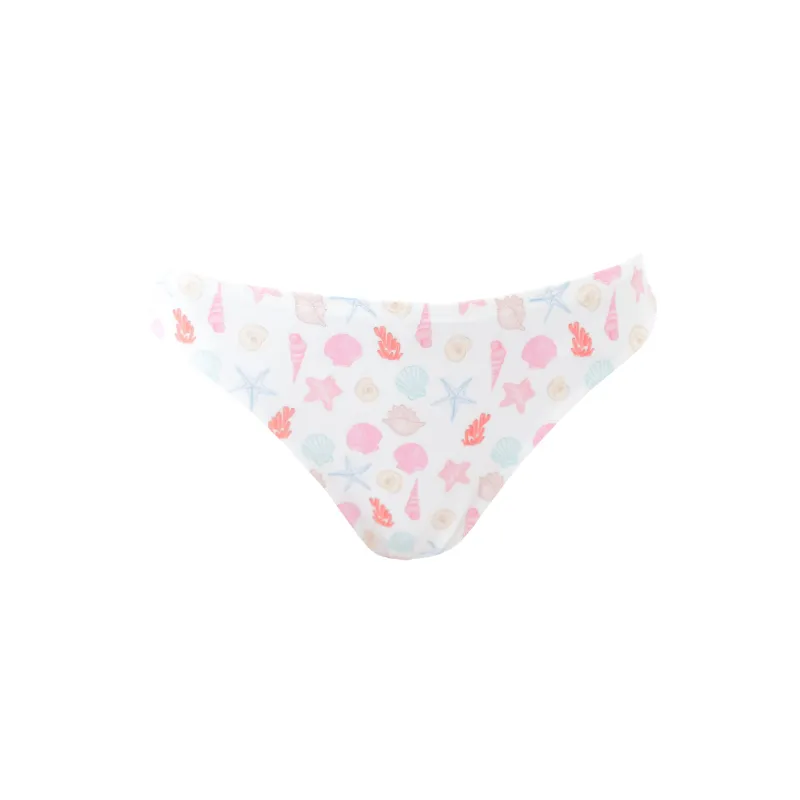 "Seashell" bikini bottom sold by Meet Me There