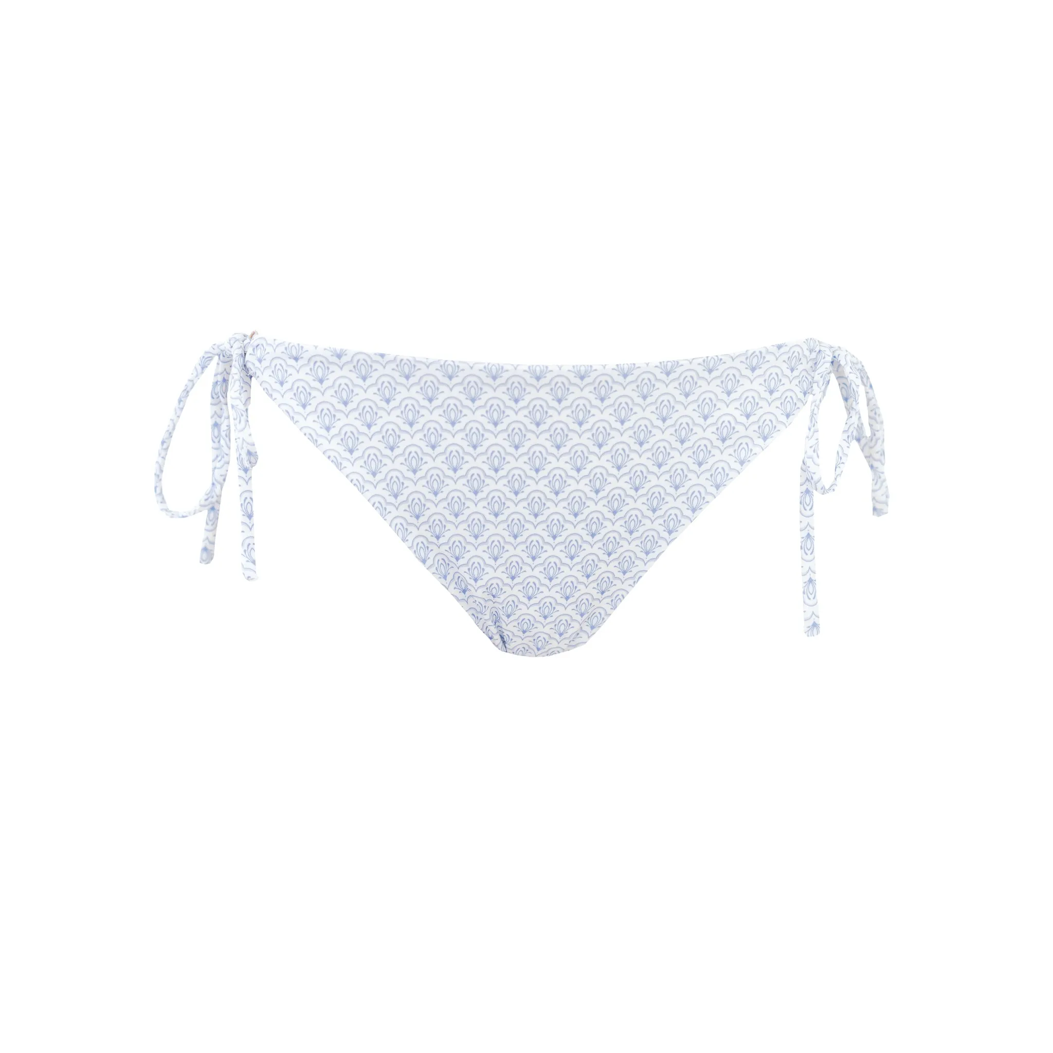 "Amalfi" tied bikini bottom blue sold by Meet Me There product image thumbnail 2