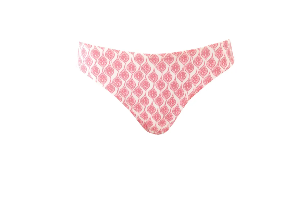 "Bali" bikini bottom pink sold by Meet Me There
