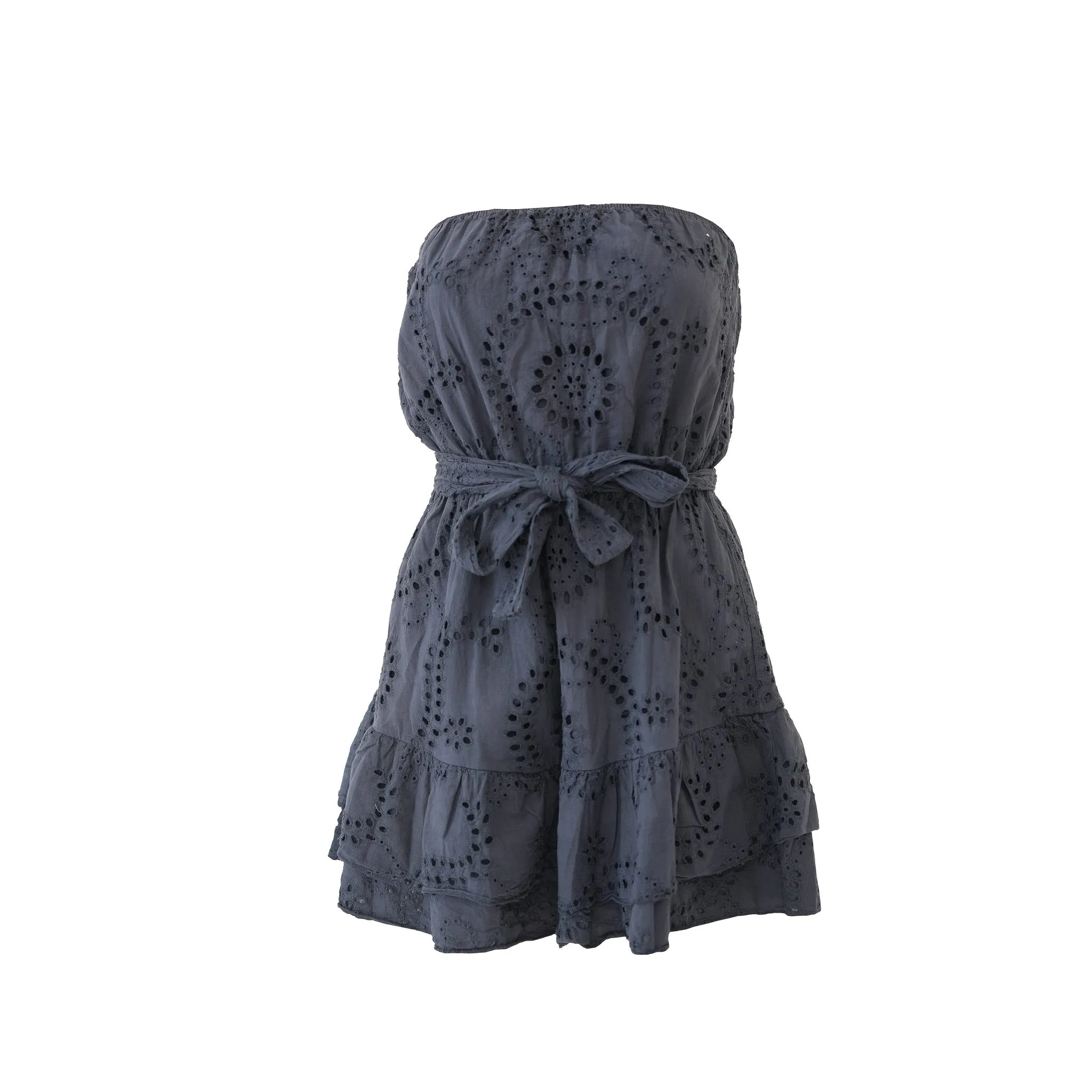 "Sunshine" playsuit navy sold by Meet Me There product image thumbnail 3