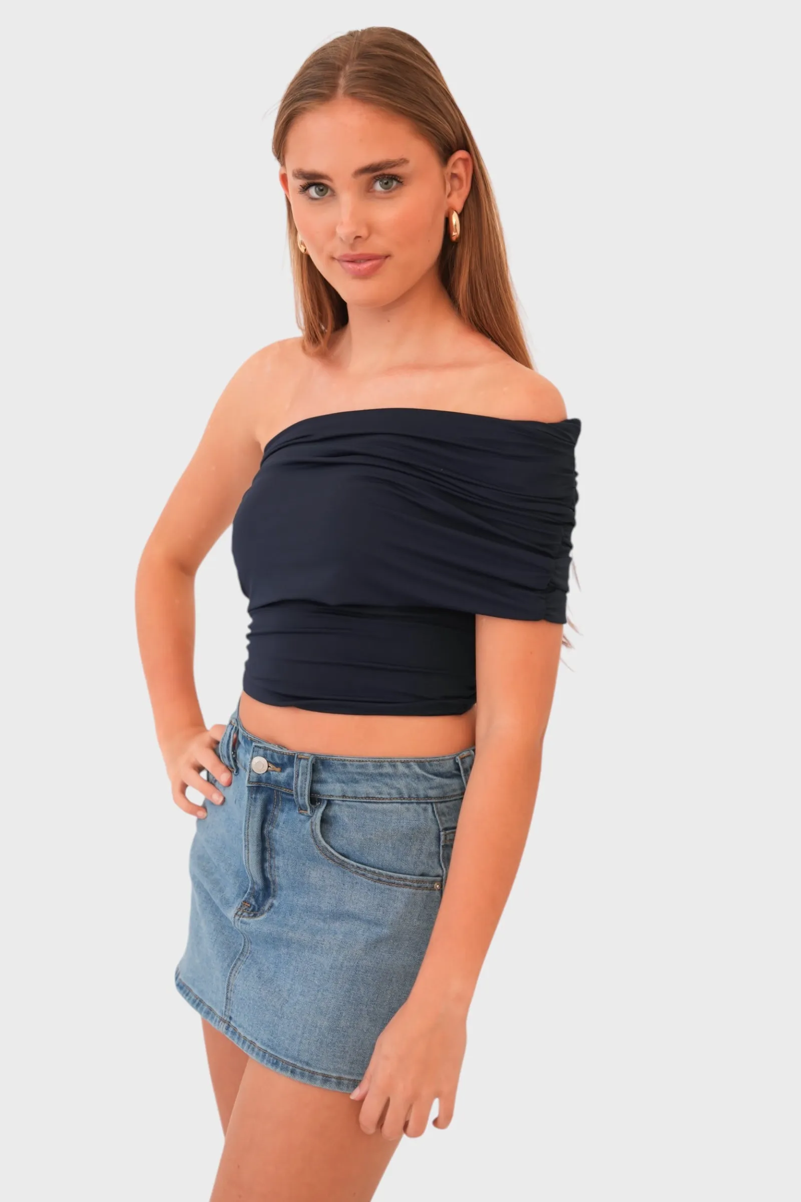 "Daylight" top navy sold by Meet Me There product image thumbnail 2