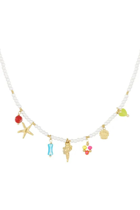 "Beachy" necklace sold by Meet Me There
