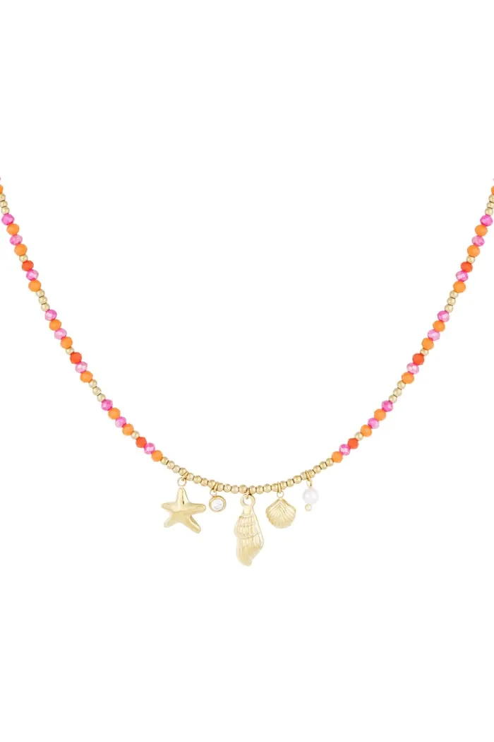 "Coral" necklace sold by Meet Me There