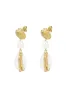 "Gold shell" earrings sold by Meet Me There