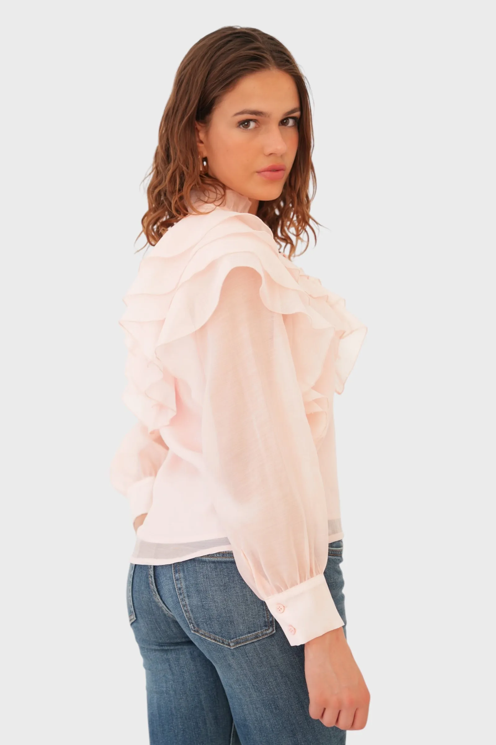 "Spring" blouse pink sold by Meet Me There product image thumbnail 2