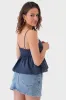 "Bella" top navy sold by Meet Me There