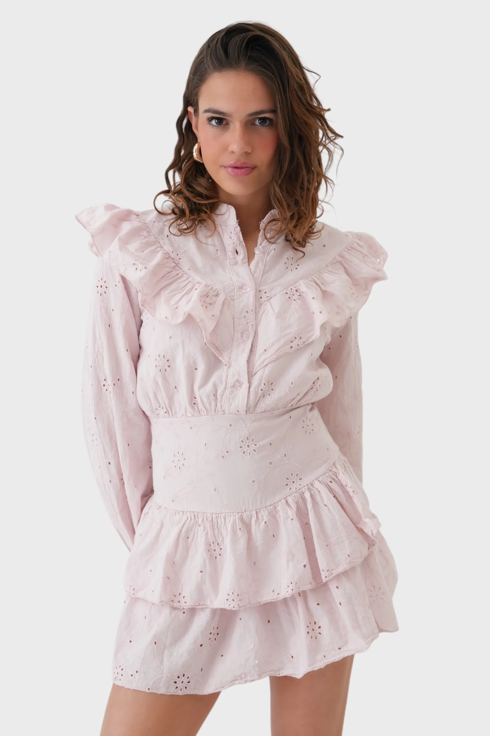 "Toscane" dress light pink sold by Meet Me There