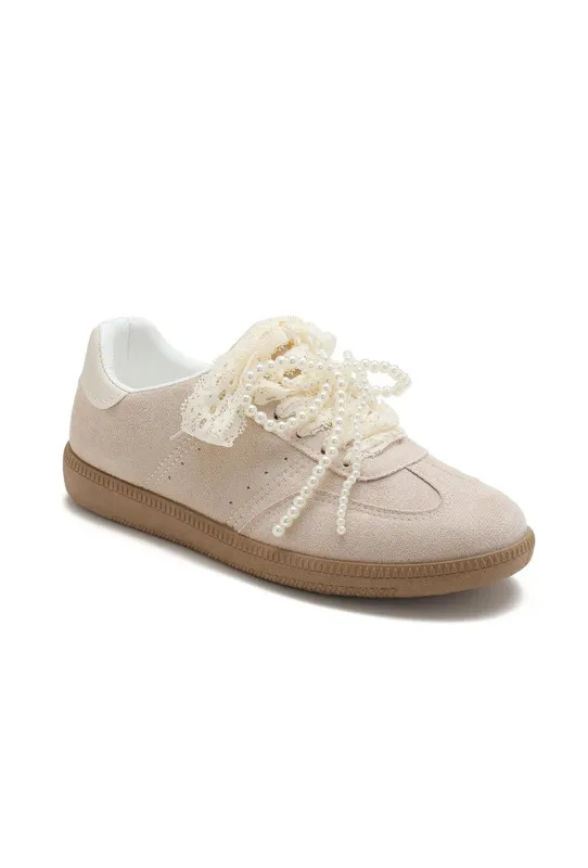 "Lacey" shoes beige sold by Meet Me There