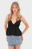 "Wavy" top black sold by Meet Me There