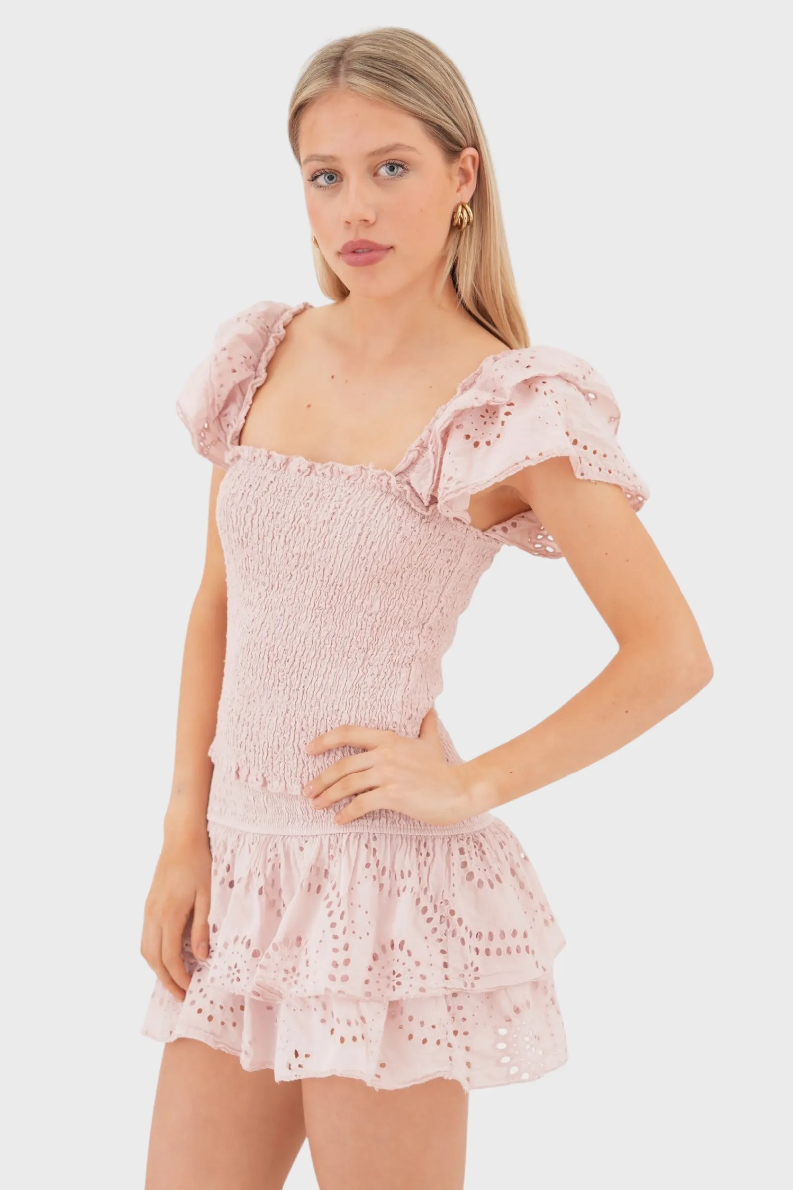 "Daydream" skirt pink sold by Meet Me There product image thumbnail 3