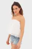 "Lulu" top white sold by Meet Me There