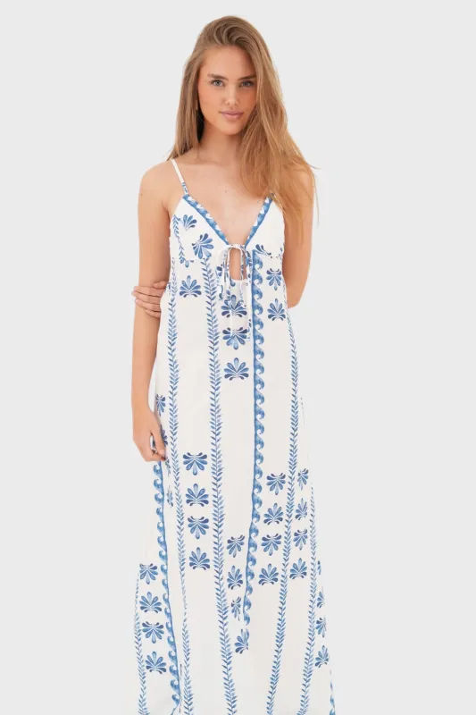 "Dolce" dress blue sold by Meet Me There