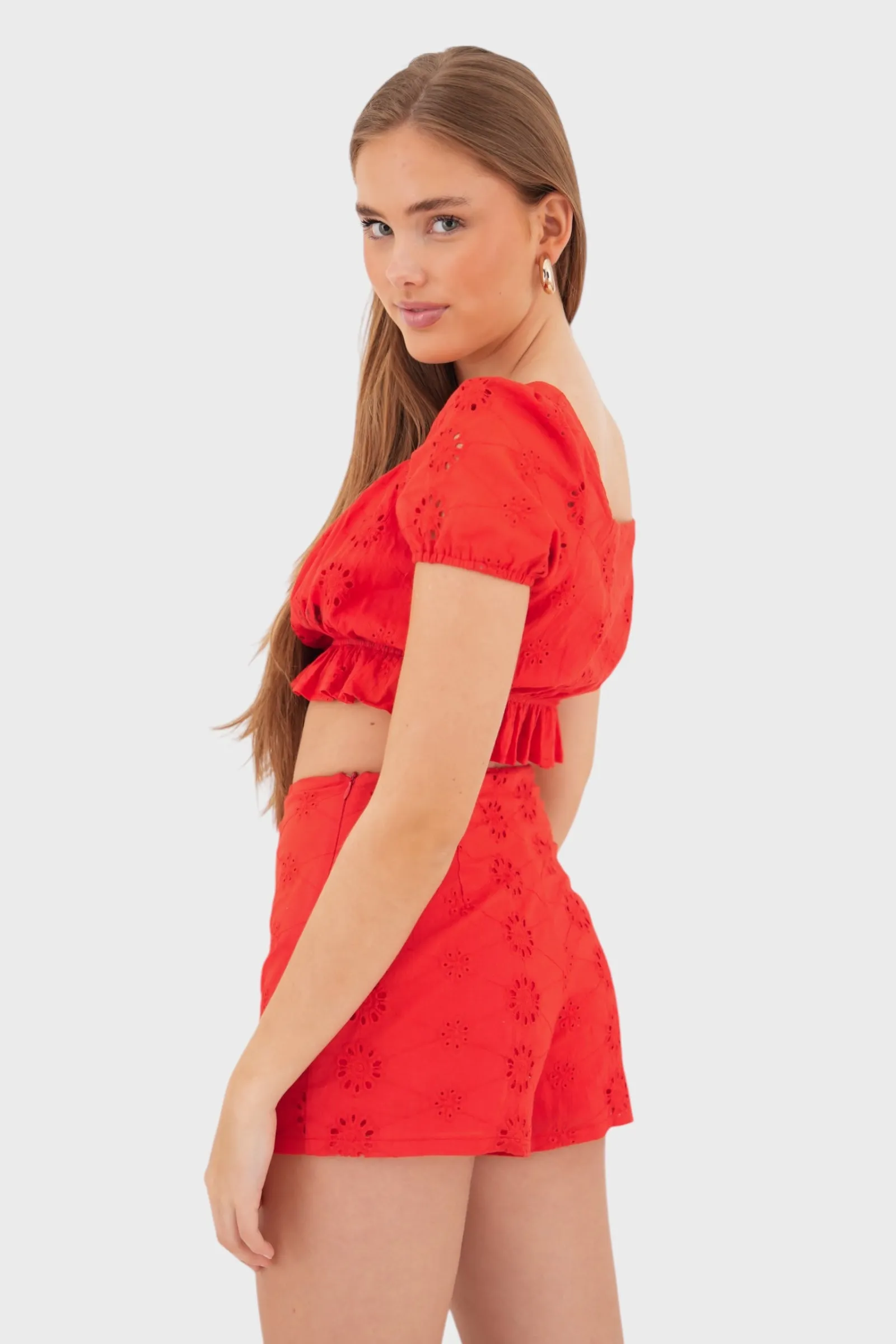 "Cherry" top red sold by Meet Me There product image thumbnail 4